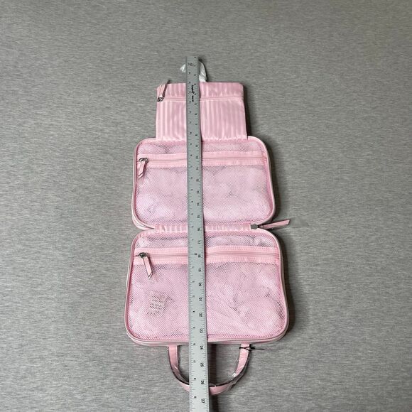 Victoria's Secret Heritage Stripe Hanging Toiletry Travel Bag - Picture 8 of 11